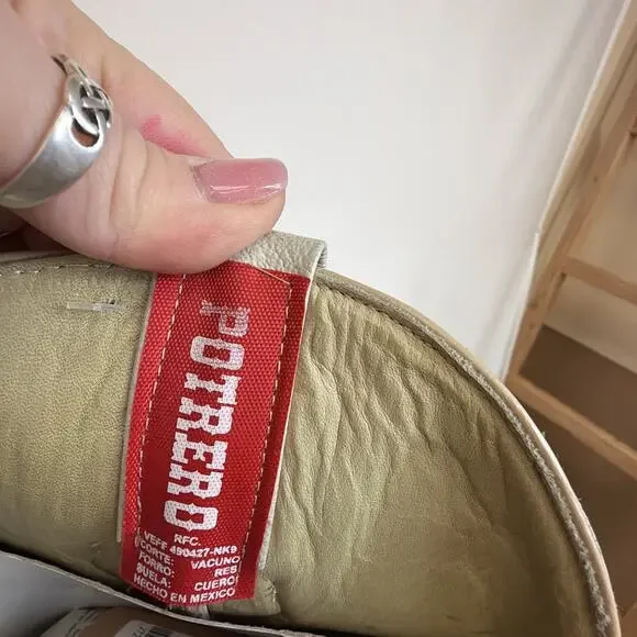 NWT Potrero Ivory Tonal Embroidery Pointed Toe Western Boot Men's Size 9 Mexico - Picture 8 of 9